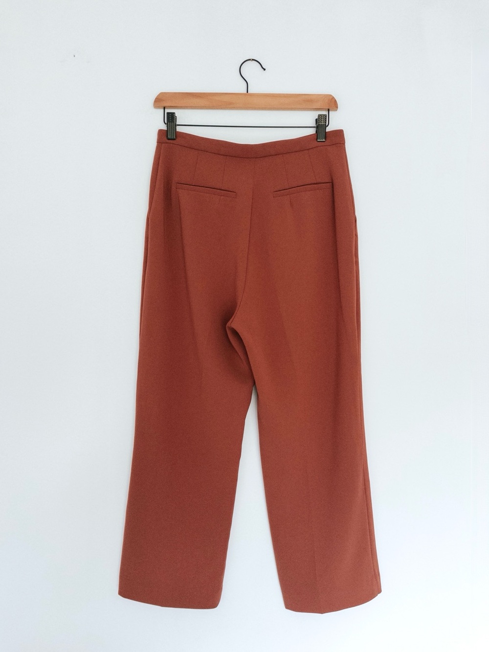 Aritzia Babaton Atelier Crop Pant Rust - Size 6 - Picture 2 of 8